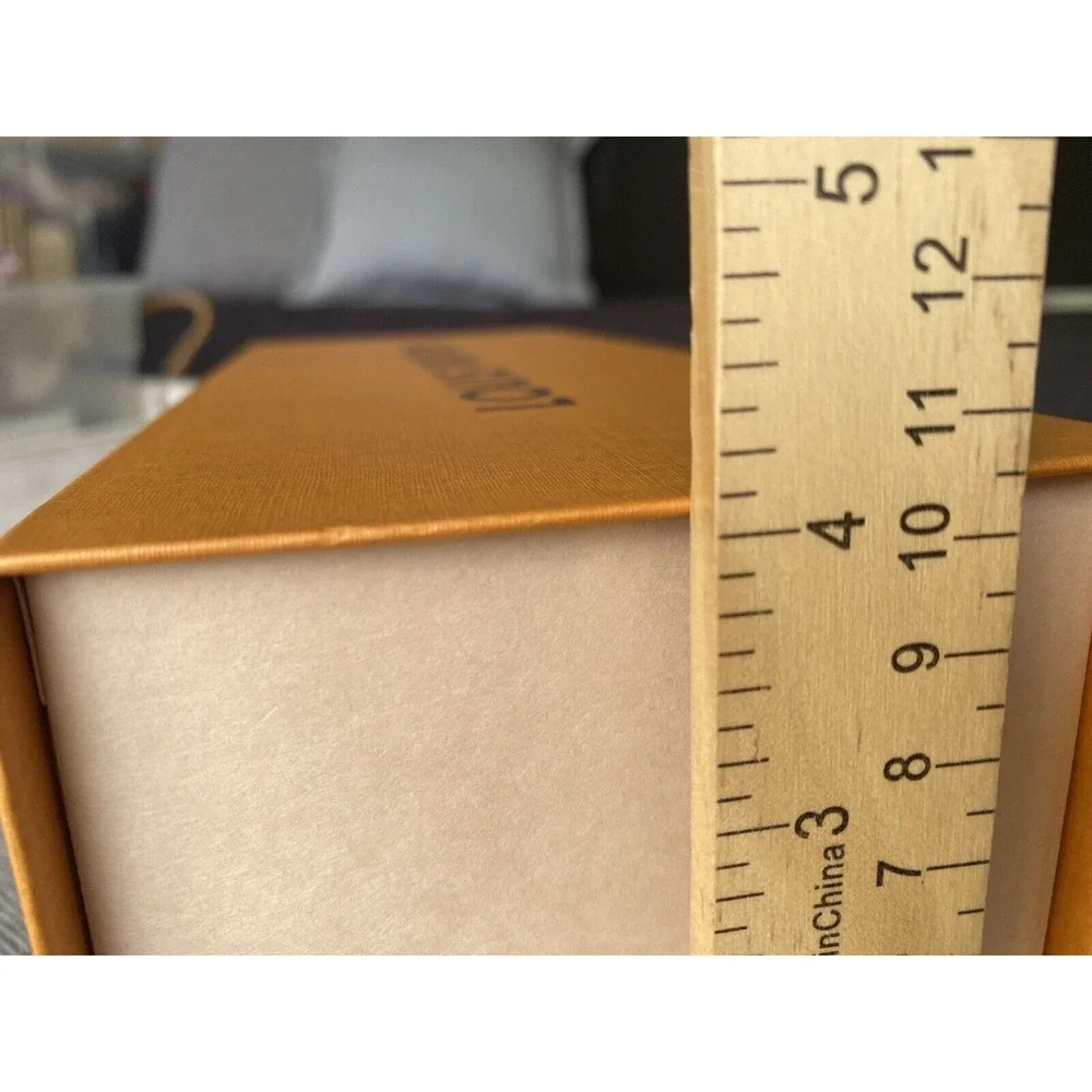 Authentic Louis Vuitton Gift Box Magnetic Closure 10.5 x4x4 in LV